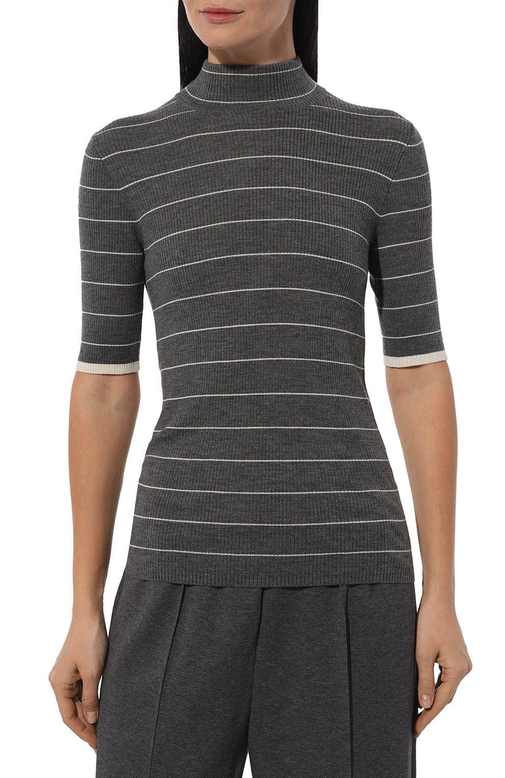 Водолазка из шерсти и кашемира BRUNELLO CUCINELLI, арт. M14818004, фото 3