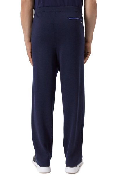 Брюки из шерсти и шелка ZILLI, арт. JSP011M0240VZDTB0/62, фото 4