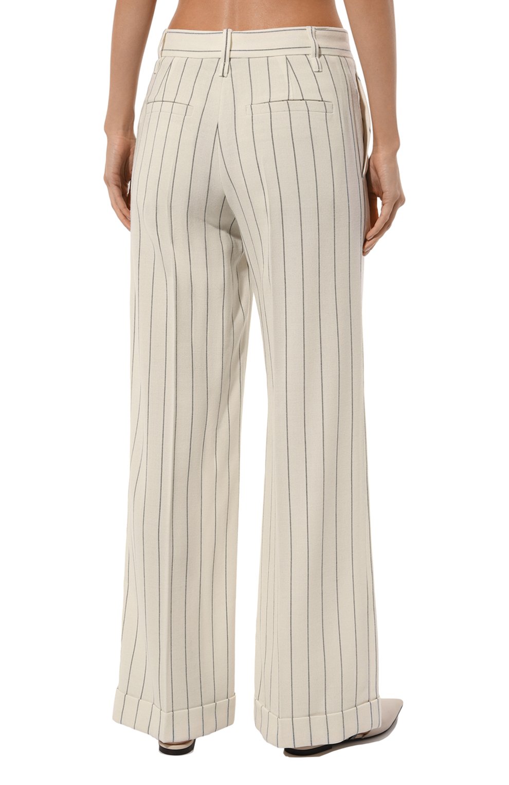 Шерстяные брюки BRUNELLO CUCINELLI, арт. MP585P8492, фото 4