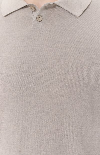 Поло из вискозы и хлопка TRANSIT, арт. CFUTRZ10451, фото 5