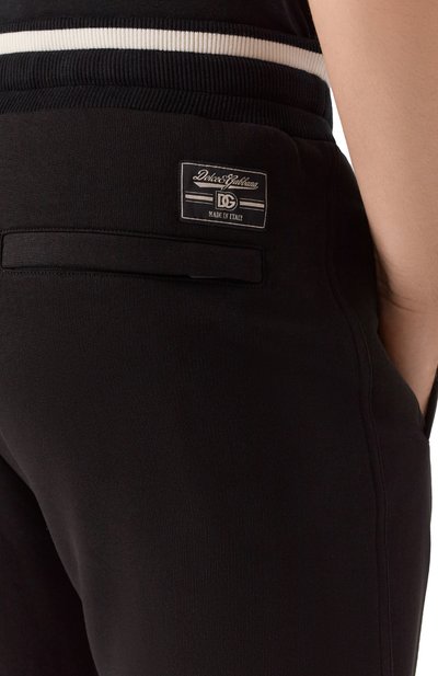 Хлопковые джоггеры DOLCE & GABBANA, арт. GVS2HT/HU7DU, фото 5
