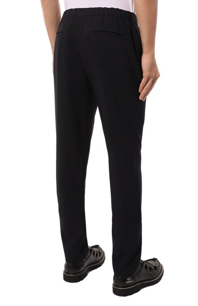 Шерстяные брюки BOGLIOLI темно-синего цвета по цене 49950 руб., арт. 80884J/SB3448, фото 4 Шерстяные брюки BOGLIOLI, арт. 80884J/SB3448, фото 4