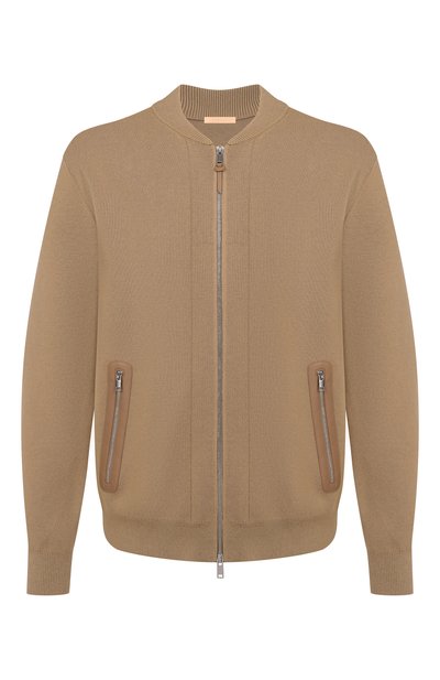 Мужской кардиган из шерсти и хлопка 12 STOREEZ, арт. 135788