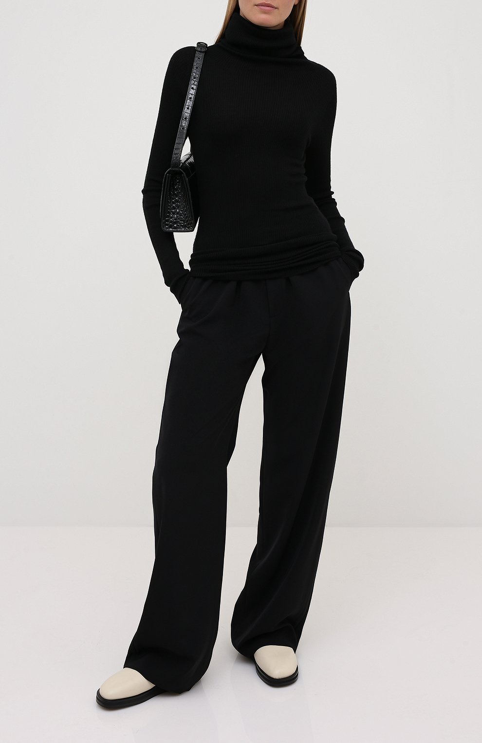 Кашемировый свитер RICK OWENS, арт. RP20F2614/RIBWS, фото 2