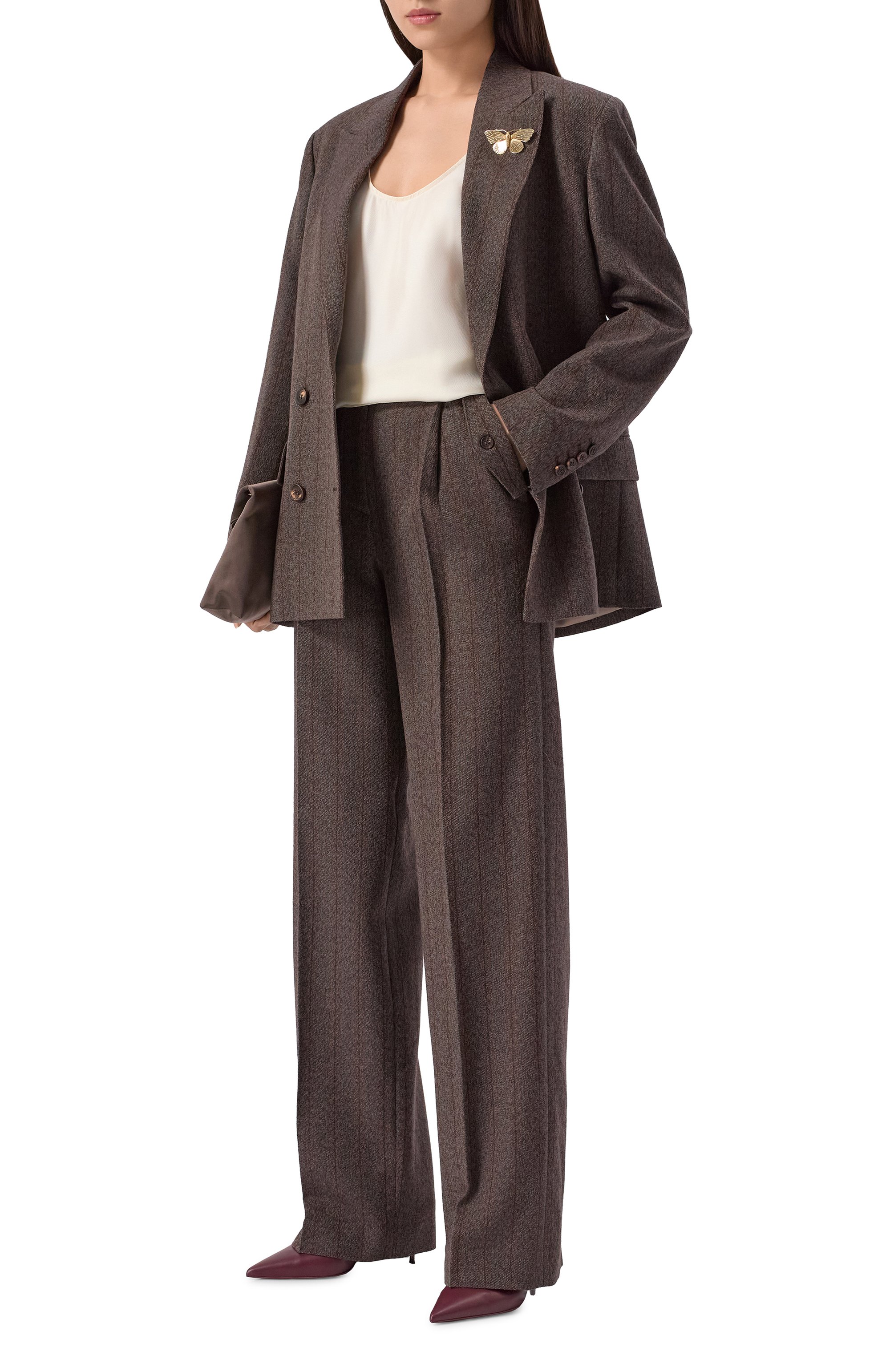 Шерстяные брюки GOLDEN GOOSE DELUXE BRAND, арт. GWP02463.P002094, фото 2