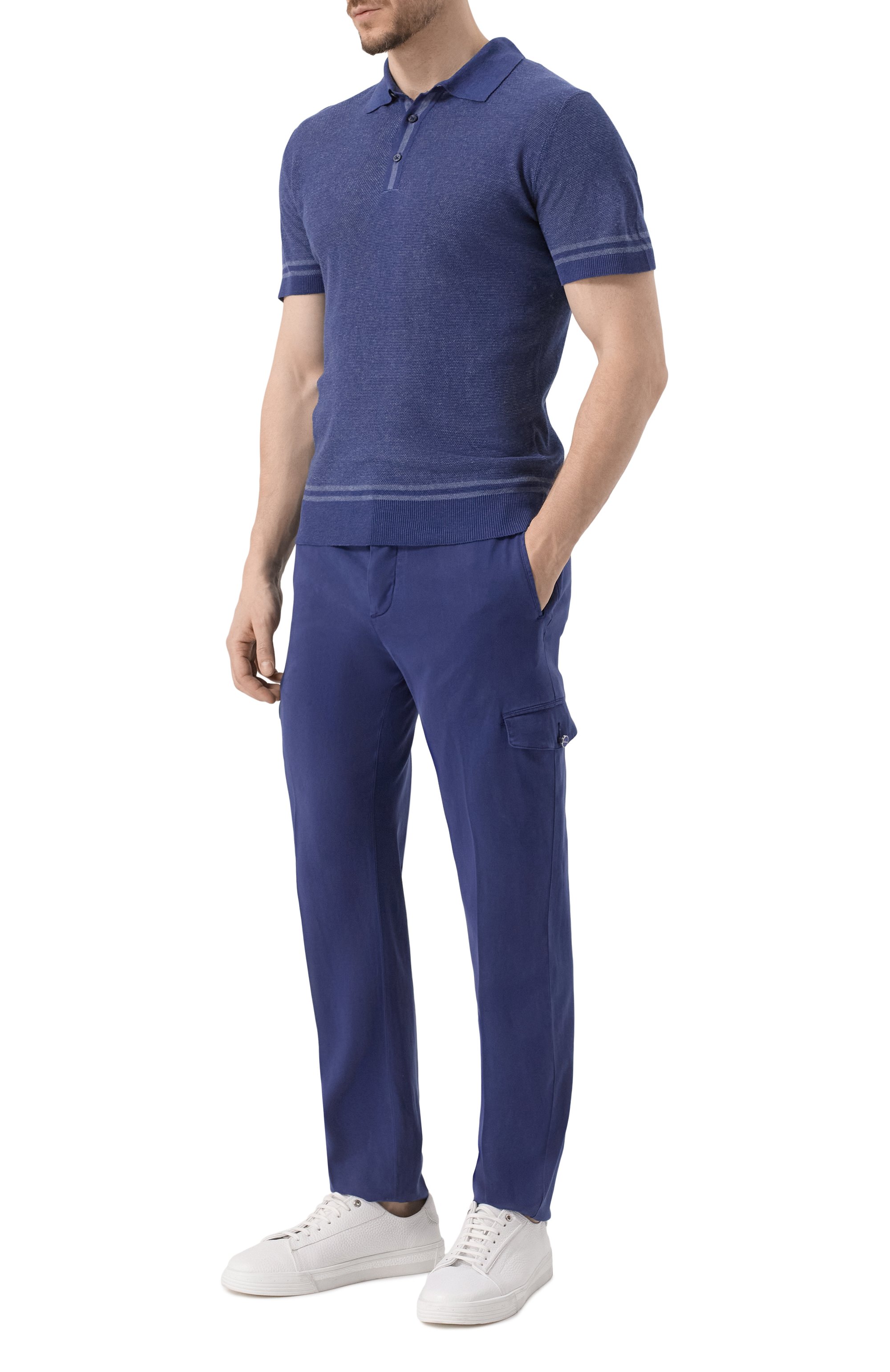 Брюки-карго из лиоцелла KITON, арт. UPLACTK0606F02, фото 2