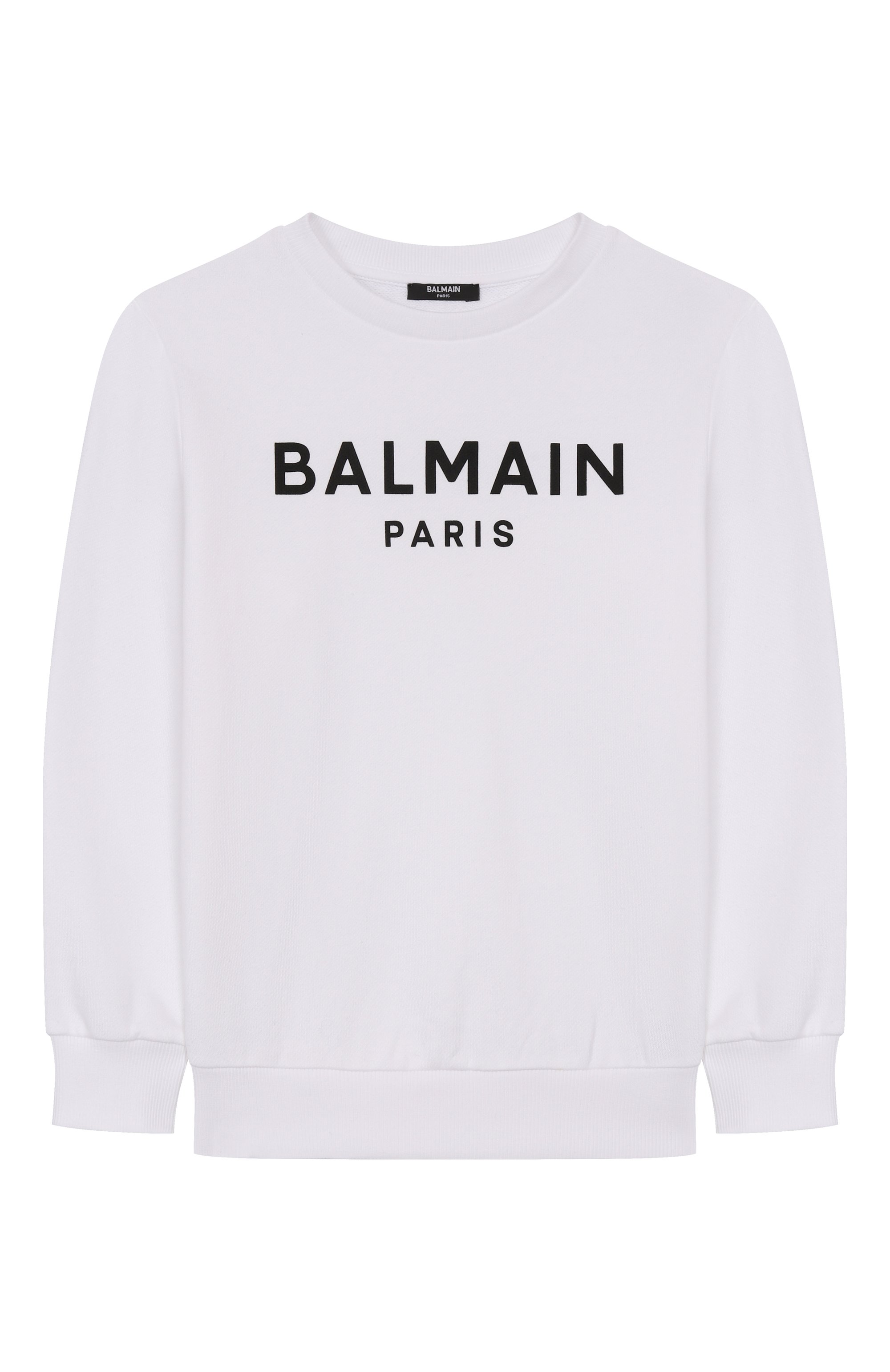 Хлопковый свитшот BALMAIN, арт. BX4P10, фото 1
