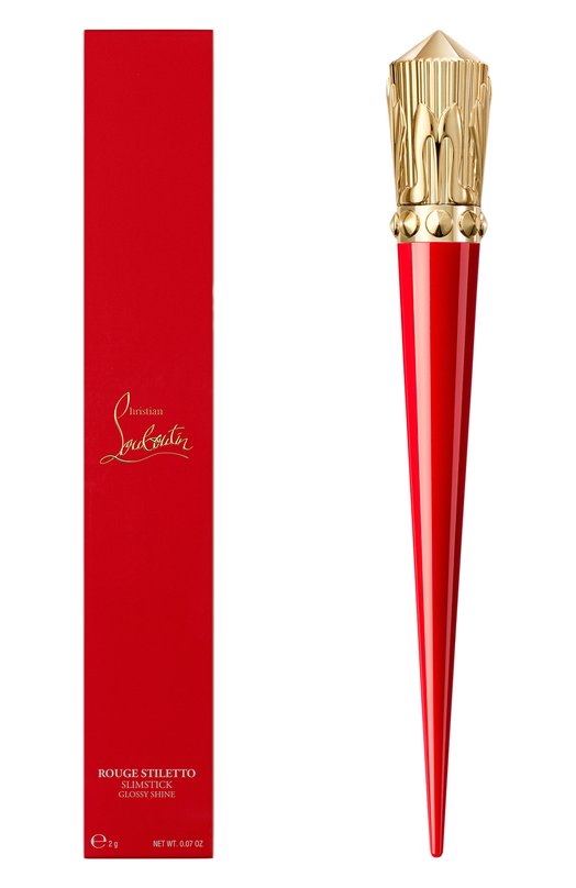 фото Помада-блеск для губ rouge stiletto glossy shine, оттенок levita grape 824s (2g) christian louboutin