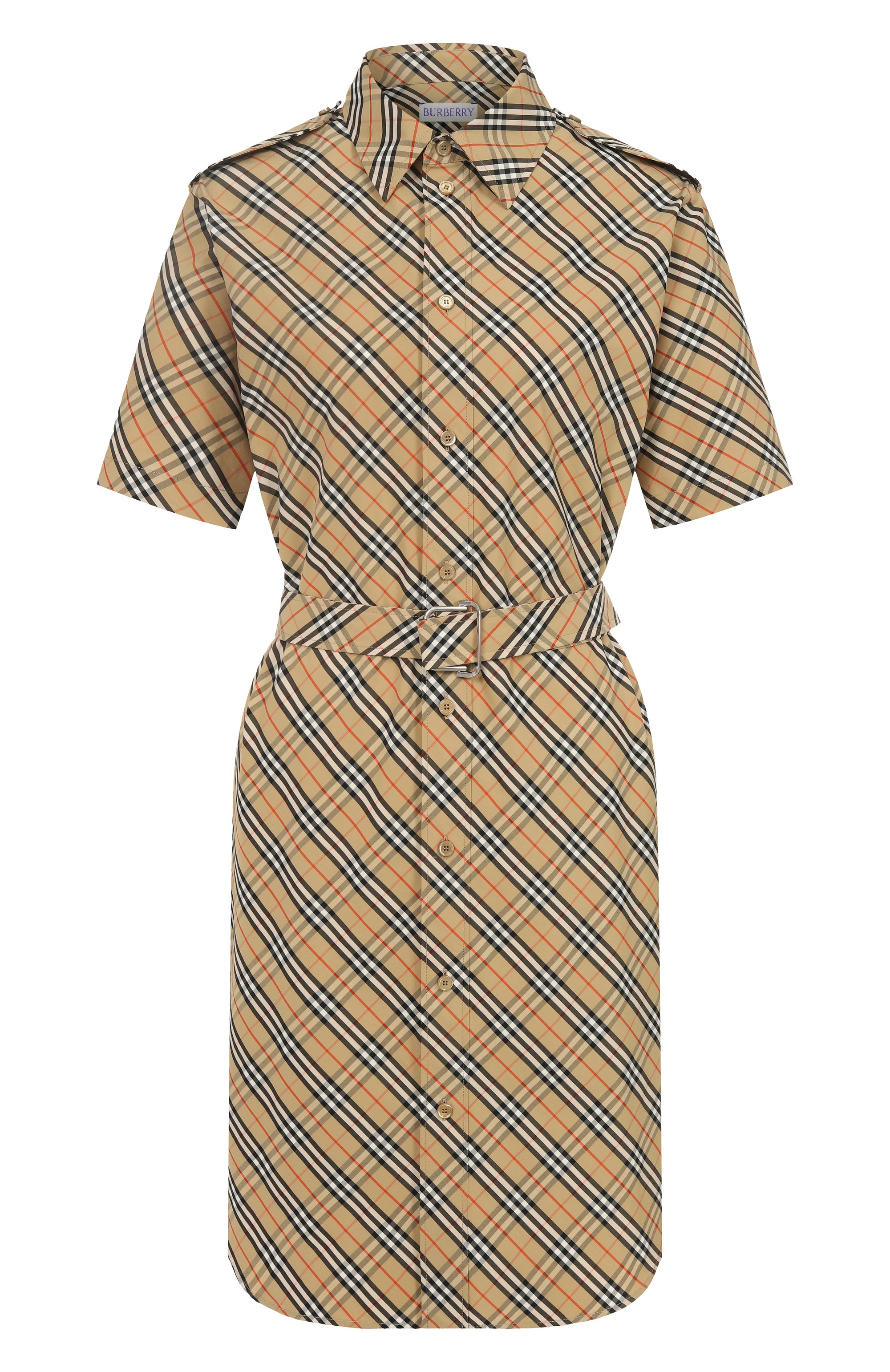 Хлопковое платье BURBERRY, арт. 8103705, фото 1