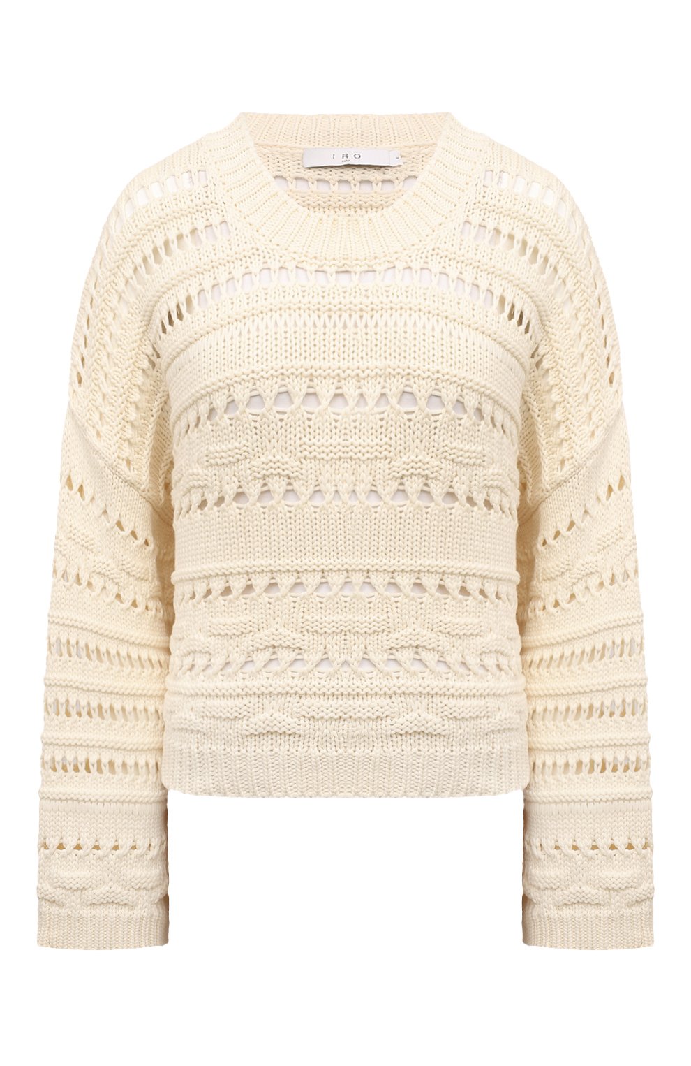 Свитер из хлопка и шерсти IRO, арт. WP12R0SEE, фото 1