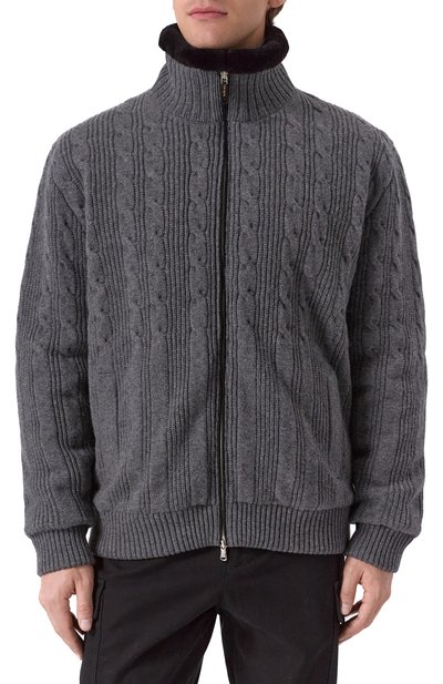 Кашемировый бомбер с подкладкой из бобра KANGRA, арт. 9151/09 02, фото 3