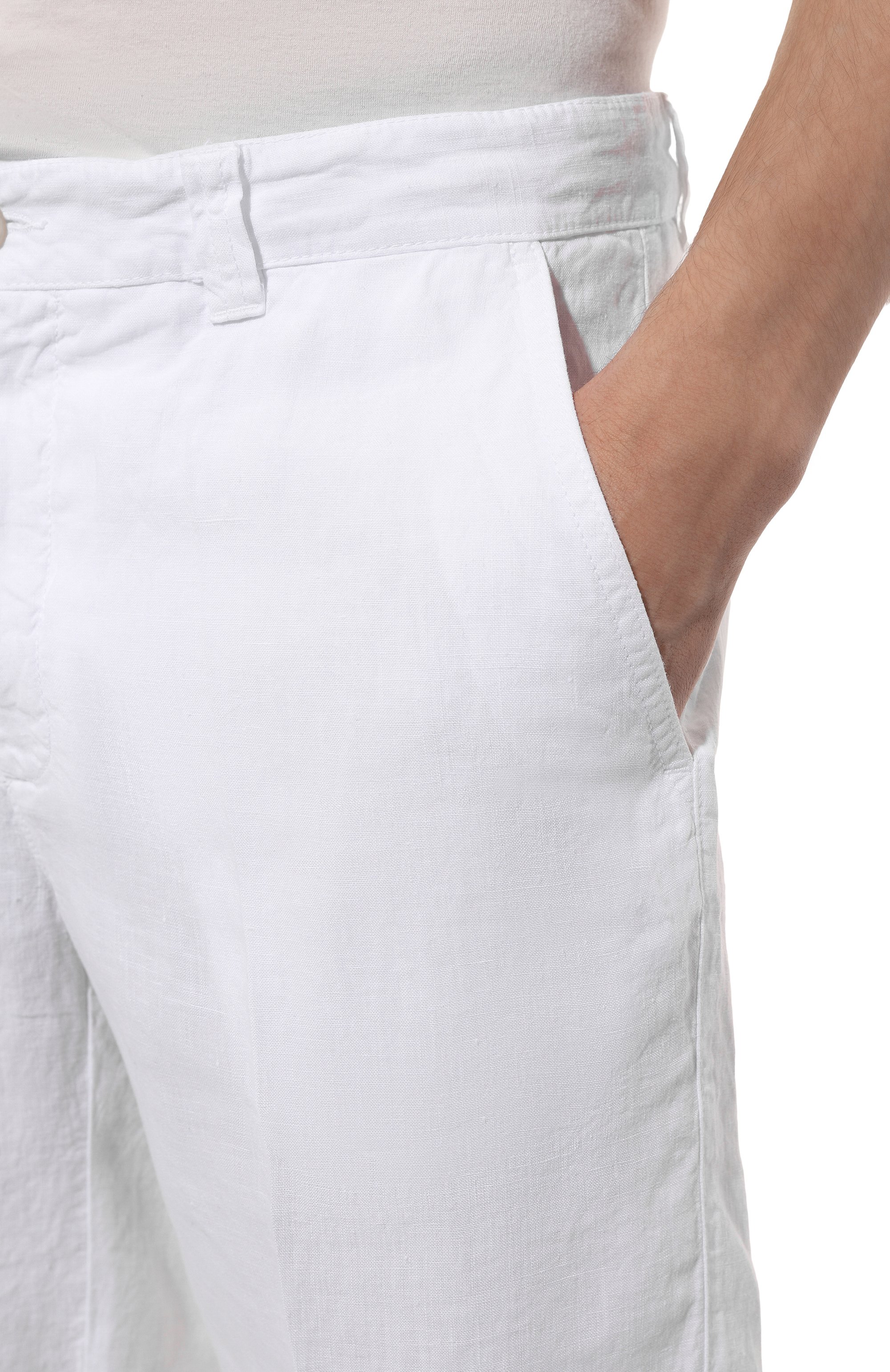 Льняные шорты 120% LINO, арт. 32ALIM2137/0253/000, фото 5