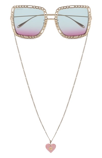 Солнцезащитные очки и цепочка GUCCI, арт. GG1033S 003, фото 3