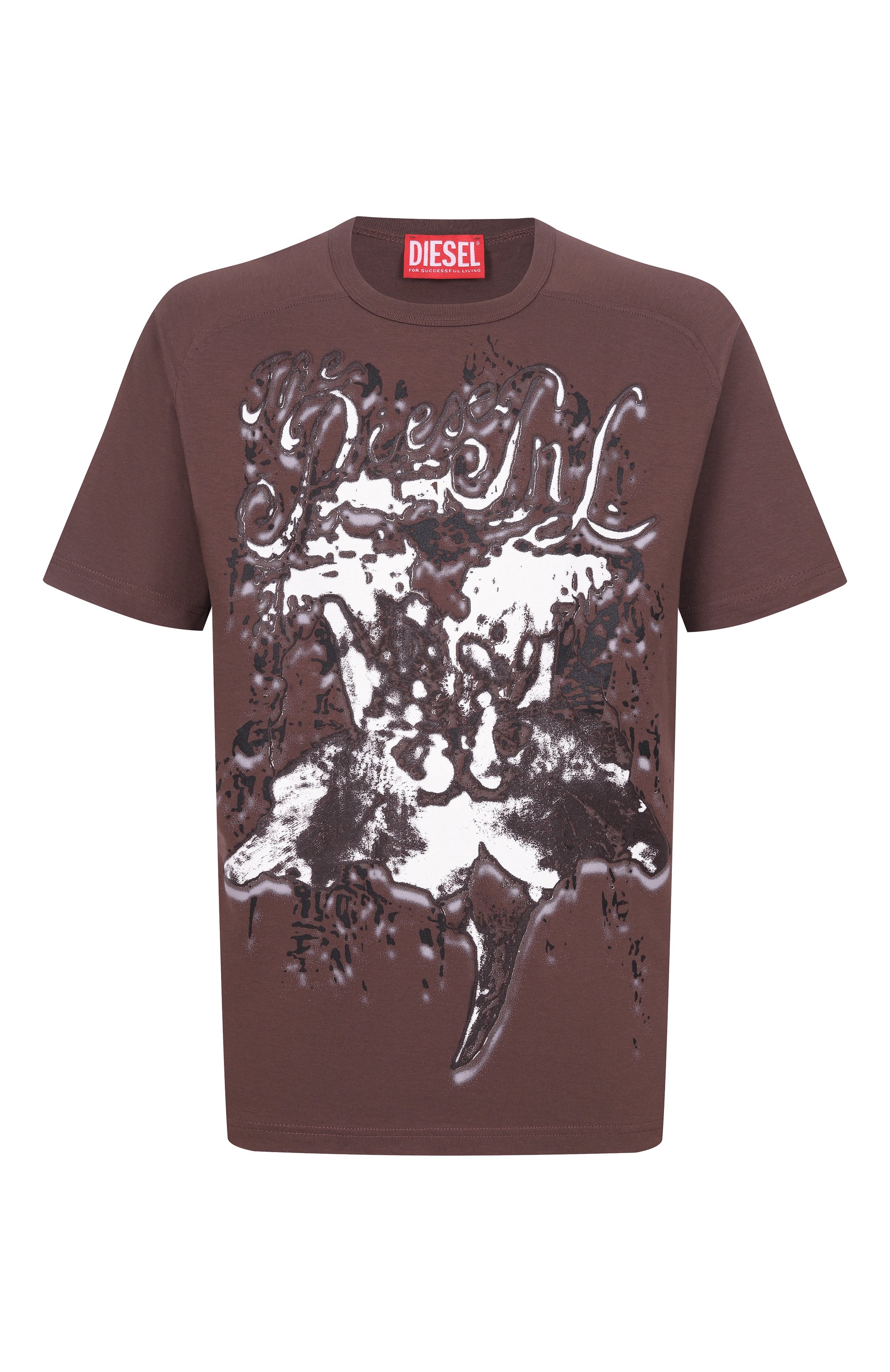 Хлопковая футболка DIESEL, арт. A23744/0WEBW, фото 1