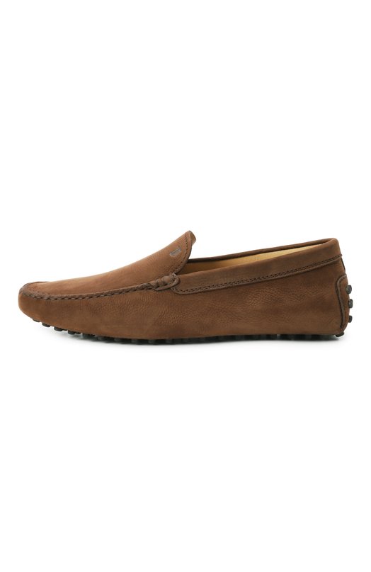 Мокасины Gommino из нубука Tod’s XXM64C00040/6RN Коричневый  XXM64C00040/6RN Фото 4
