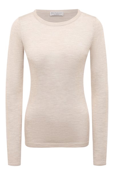 Женский пуловер из кашемира и шелка BRUNELLO CUCINELLI, арт. M13800000