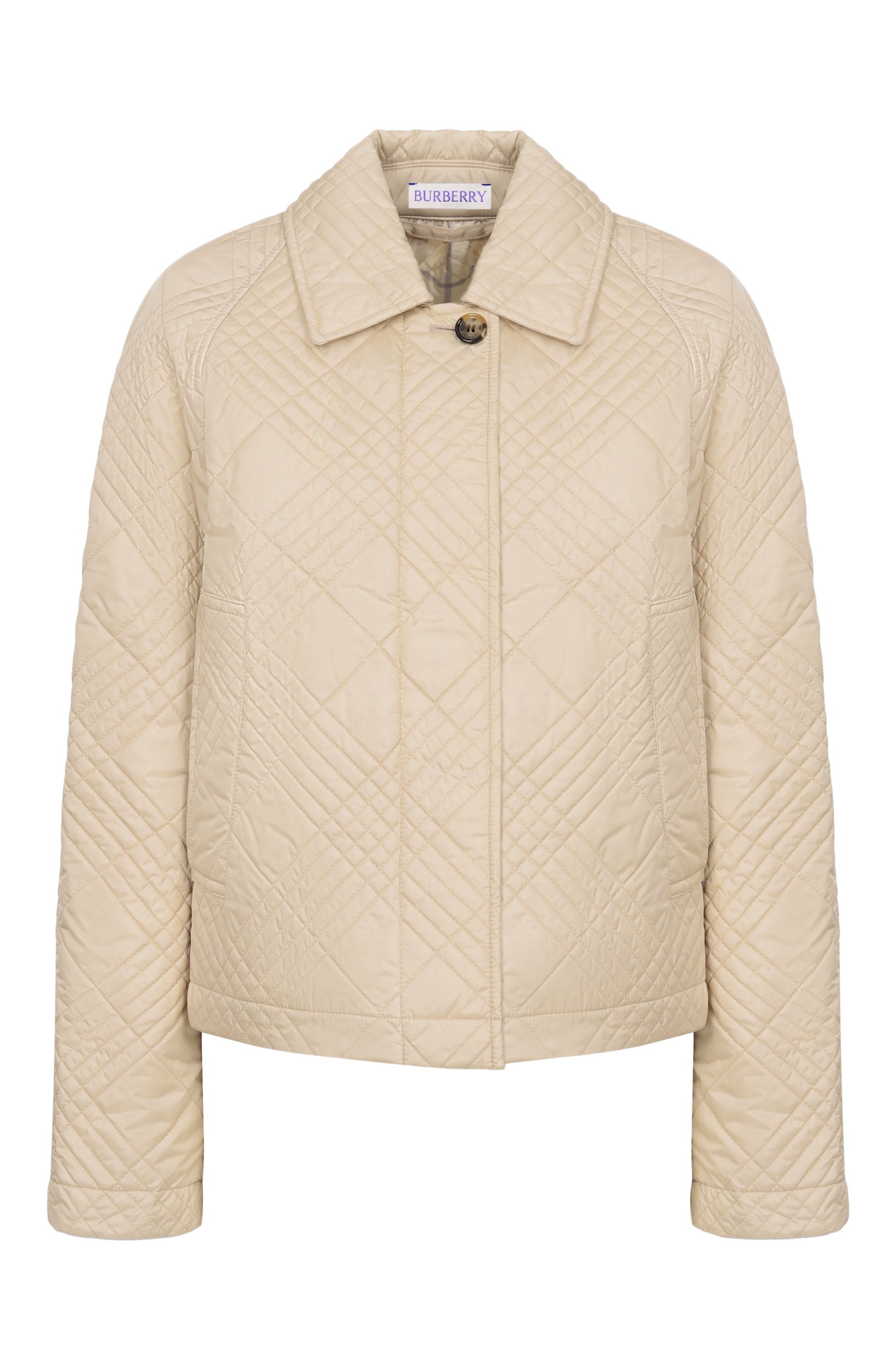Куртка BURBERRY бежевого цвета по цене 208000 руб., арт. 8123878, фото 1 Куртка BURBERRY, арт. 8123878, фото 1