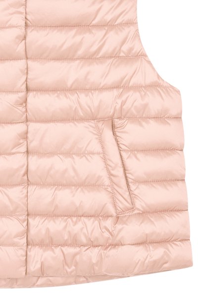 Утепленный жилет BOMBOOGIE светло-розового цвета по цене 16950 руб., арт. VG 8973/DLC6, фото 3 Утепленный жилет BOMBOOGIE, арт. VG 8973/DLC6, фото 3