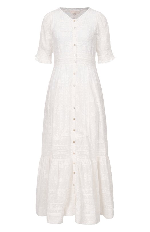 Хлопковое платье Love Shack Fancy LD718-548 Белый LD718-548