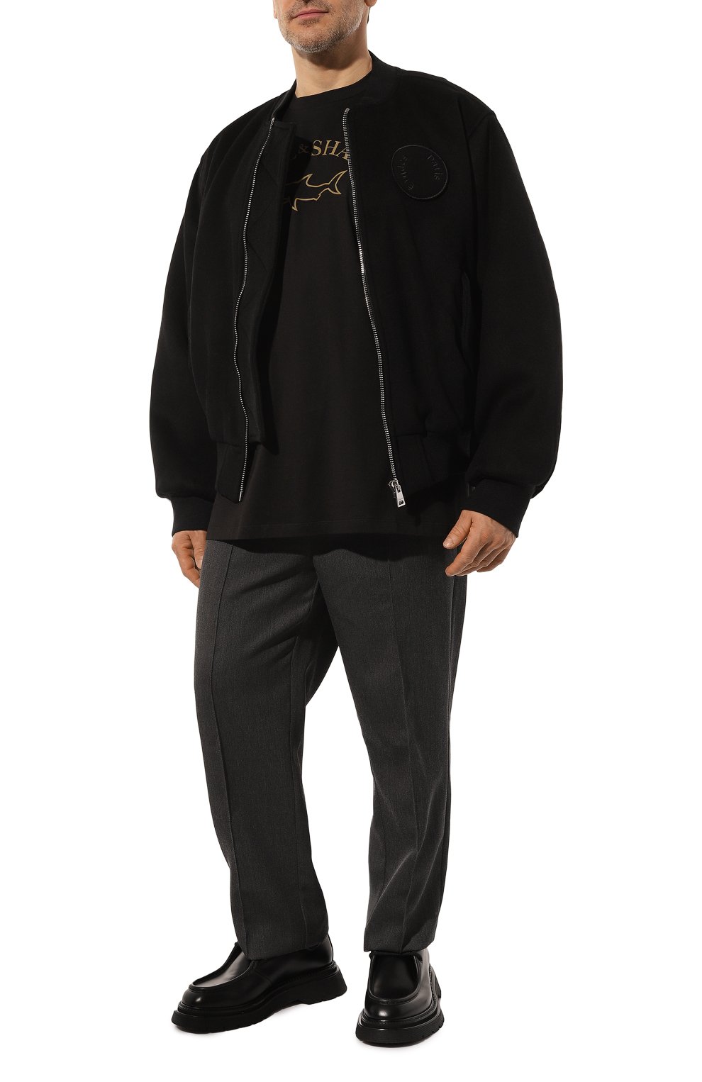 Хлопковая футболка PAUL&SHARK, арт. 24411032, фото 2