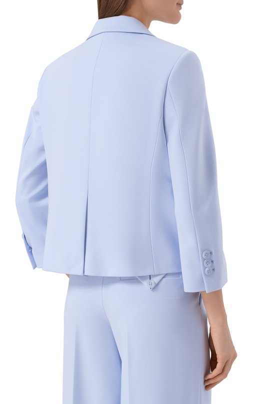 Жакет из вискозы Dorothee Schumacher 448032 Голубой  448032 Фото 4