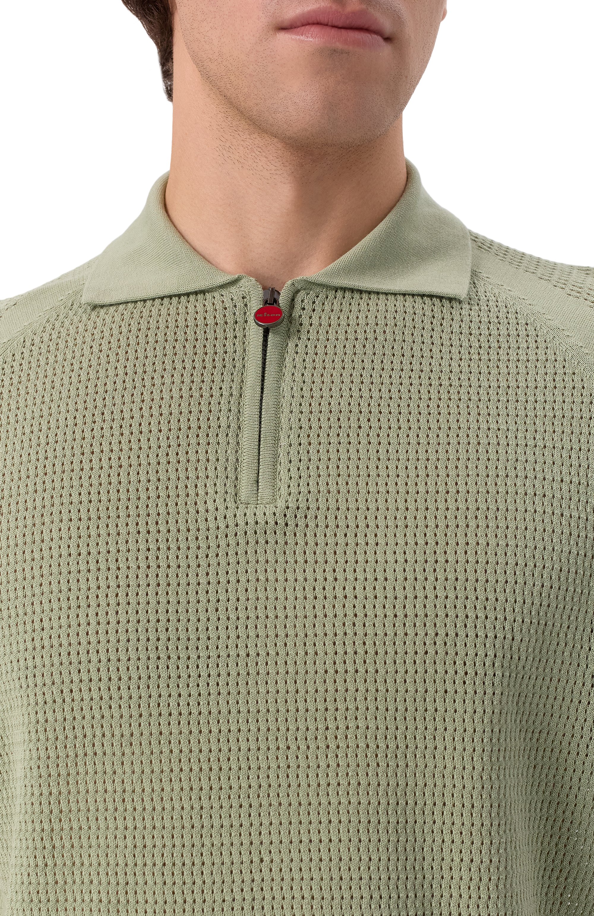 Хлопковое поло KITON, арт. UMK064902, фото 5