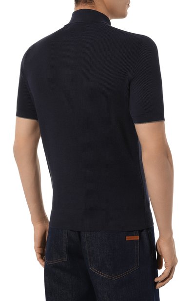 Хлопковое поло BRUNELLO CUCINELLI, арт. M2900B2019, фото 4