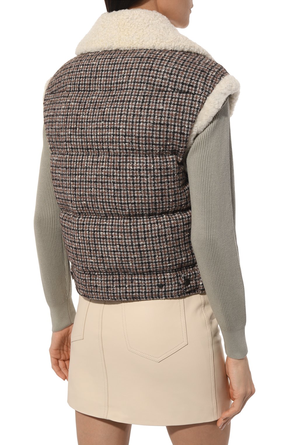 Меховой жилет BRUNELLO CUCINELLI, арт. MD5552748, фото 4