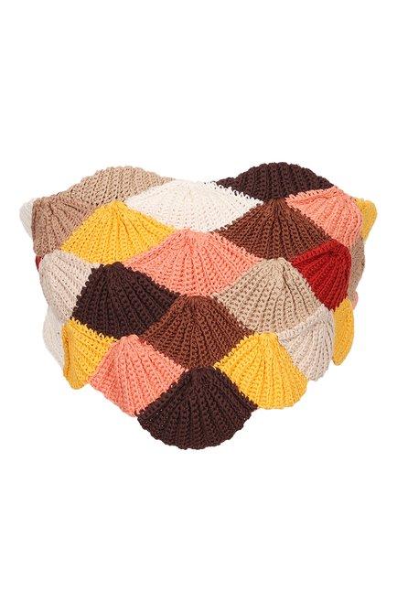 Женский хлопковый топ MIU MIU, арт. MMT922-1WMI-F0065