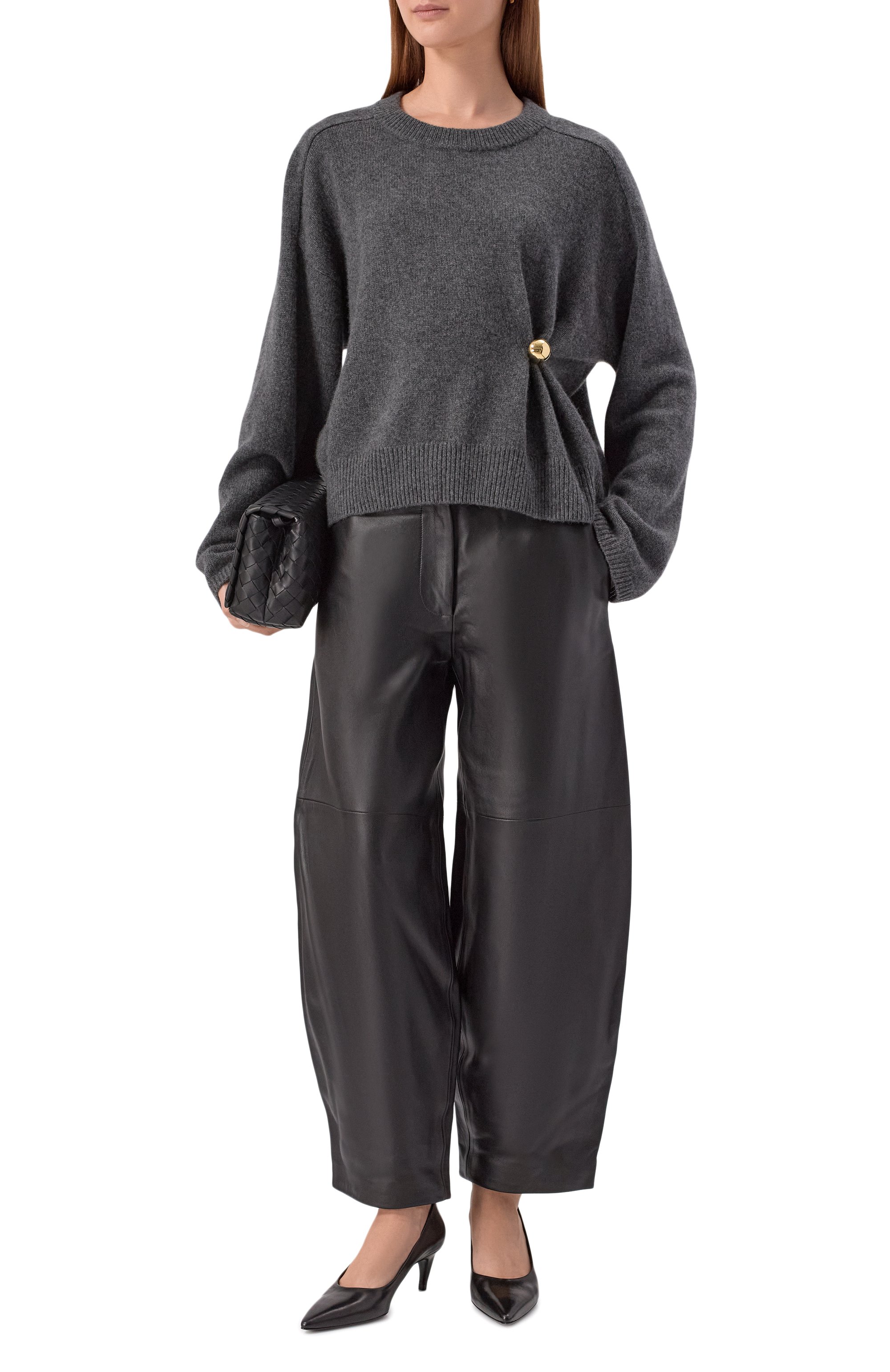 Кашемировый свитер LOULOU DE SAISON, арт. BILL, фото 2