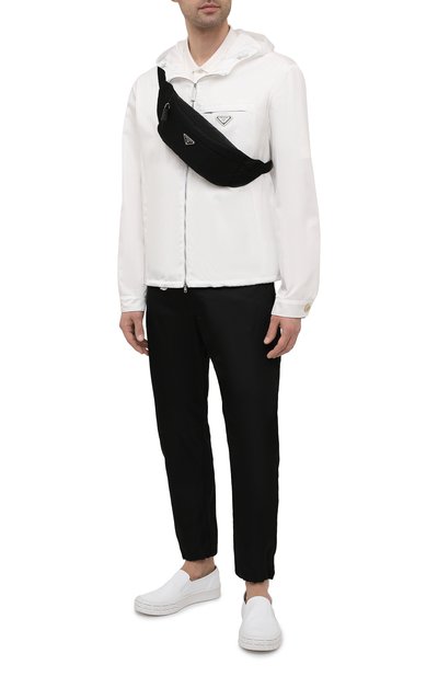 Текстильные слипоны cassetta wheel PRADA, арт. 2DG113-GUD-F0009-G000, фото 2