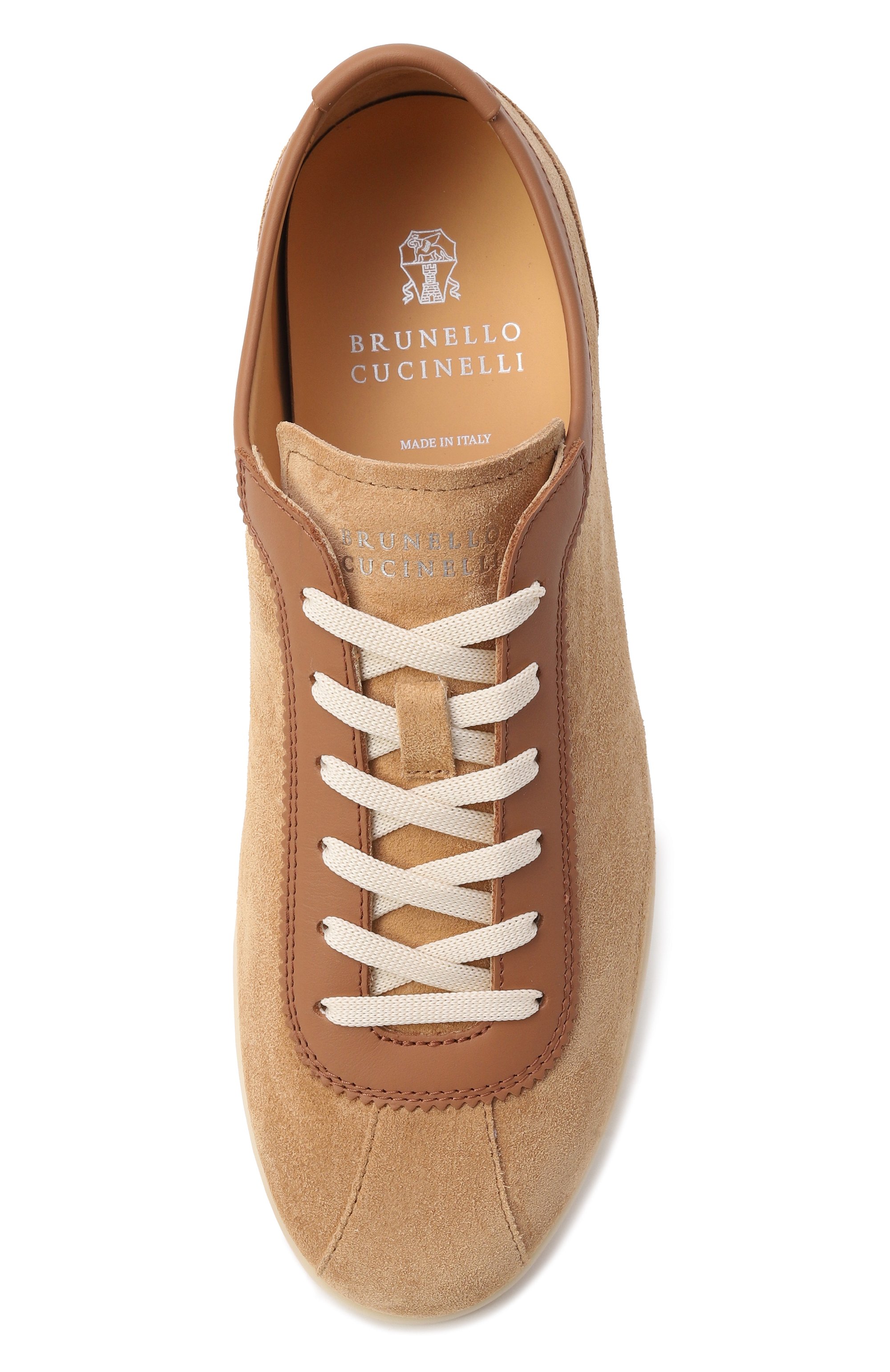 Замшевые кеды BRUNELLO CUCINELLI, арт. MZUSIGD331, фото 6