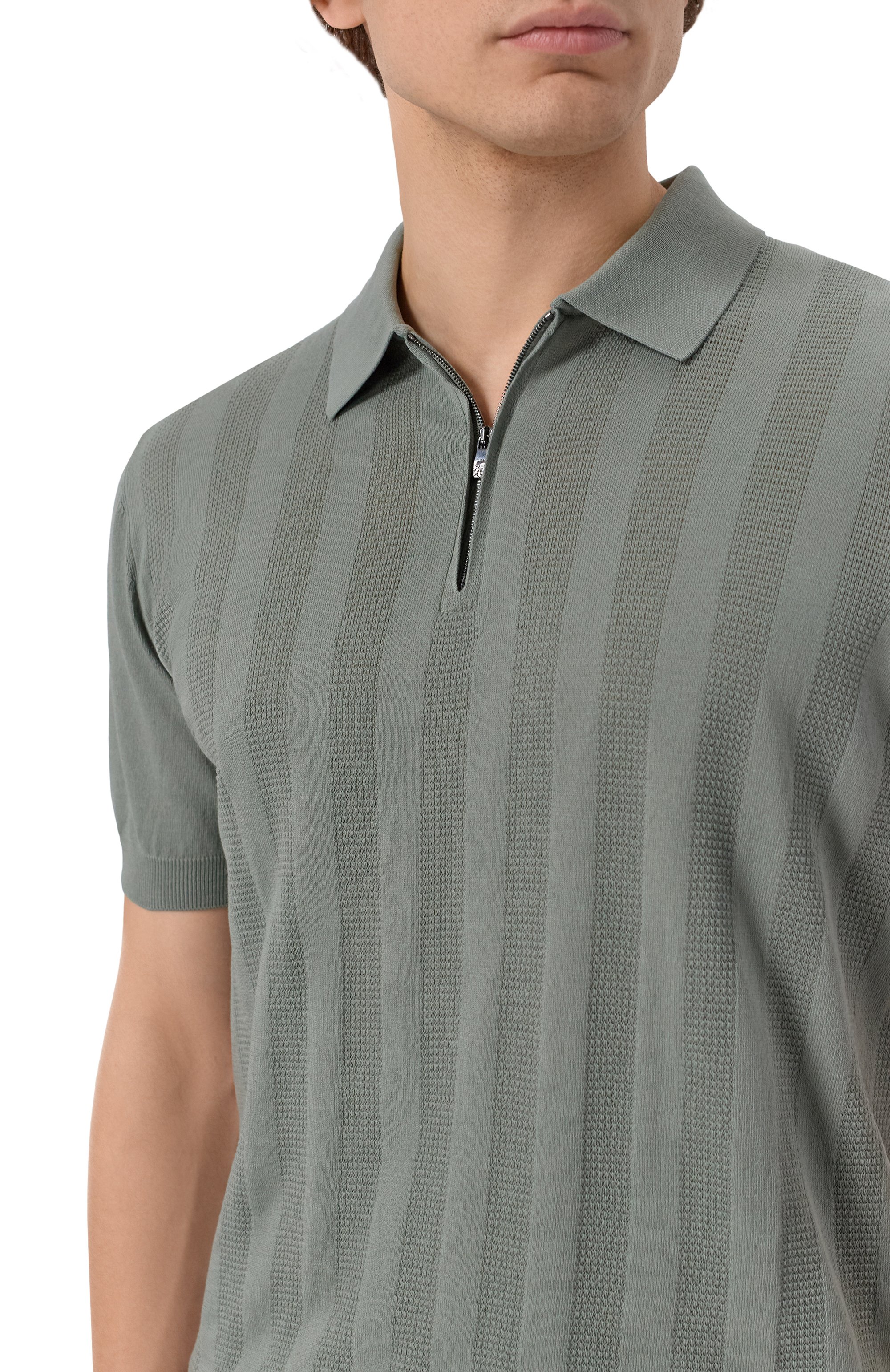 Хлопковое поло CORNELIANI, арт. 27M505/2725116, фото 5