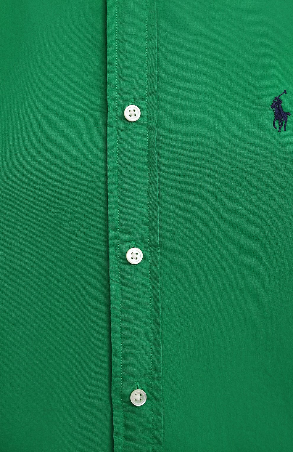 Хлопковая рубашка POLO RALPH LAUREN зеленого цвета по цене 17050 руб., арт. 211841951, фото 5 Хлопковая рубашка POLO RALPH LAUREN, арт. 211841951, фото 5