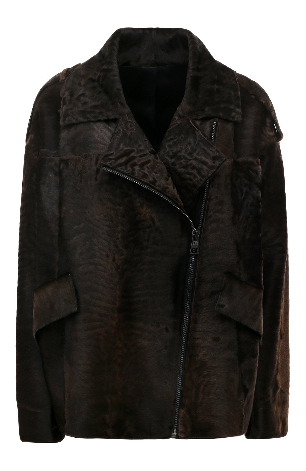 Шуба из каракульчи VICTORIA KUSENKOVA коричневого цвета по цене 1463000 руб., арт. 767100004603, фото 1 Шуба из каракульчи VICTORIA KUSENKOVA, арт. 767100004603, фото 1