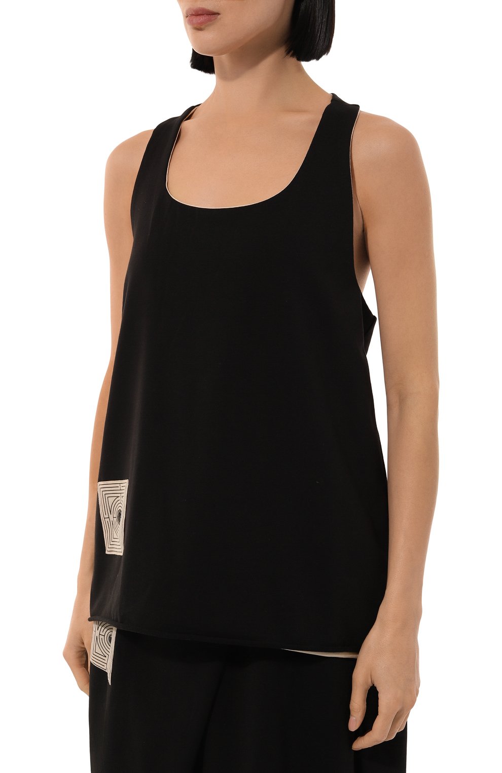 Хлопковый топ MIDGARD PARIS, арт. FA1-T24-BK, фото 3