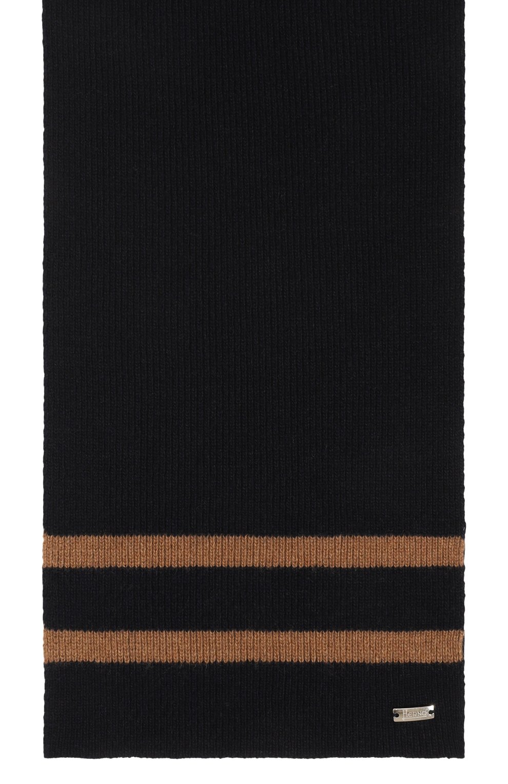 Шарф из шерсти и вискозы HERNO темно-синего цвета по цене 10950 руб., арт. SCP00010X/76053, фото 2 Шарф из шерсти и вискозы HERNO, арт. SCP00010X/76053, фото 2
