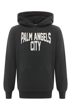 Хлопковое худи PALM ANGELS, арт. PMBB117R24FLE007, фото 1