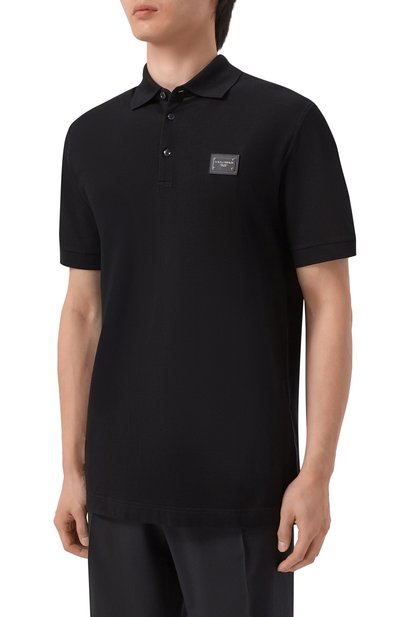 Хлопковое поло DOLCE & GABBANA, арт. G8PL4T/G7P1D, фото 3