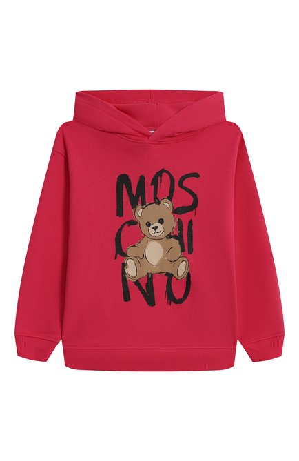 Хлопковое худи MOSCHINO, арт. HUF098/LCA77/10-14