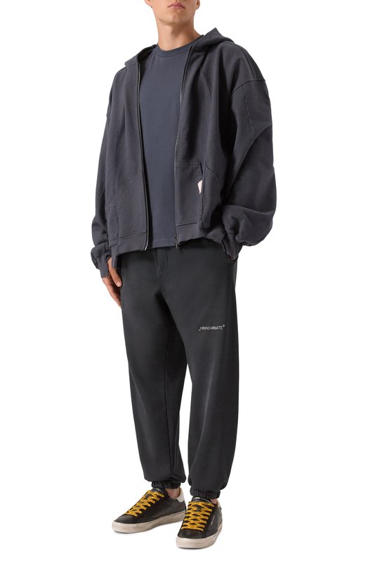 Хлопковая футболка HINNOMINATE HMABM01373 Серый  HMABM01373 Фото 2