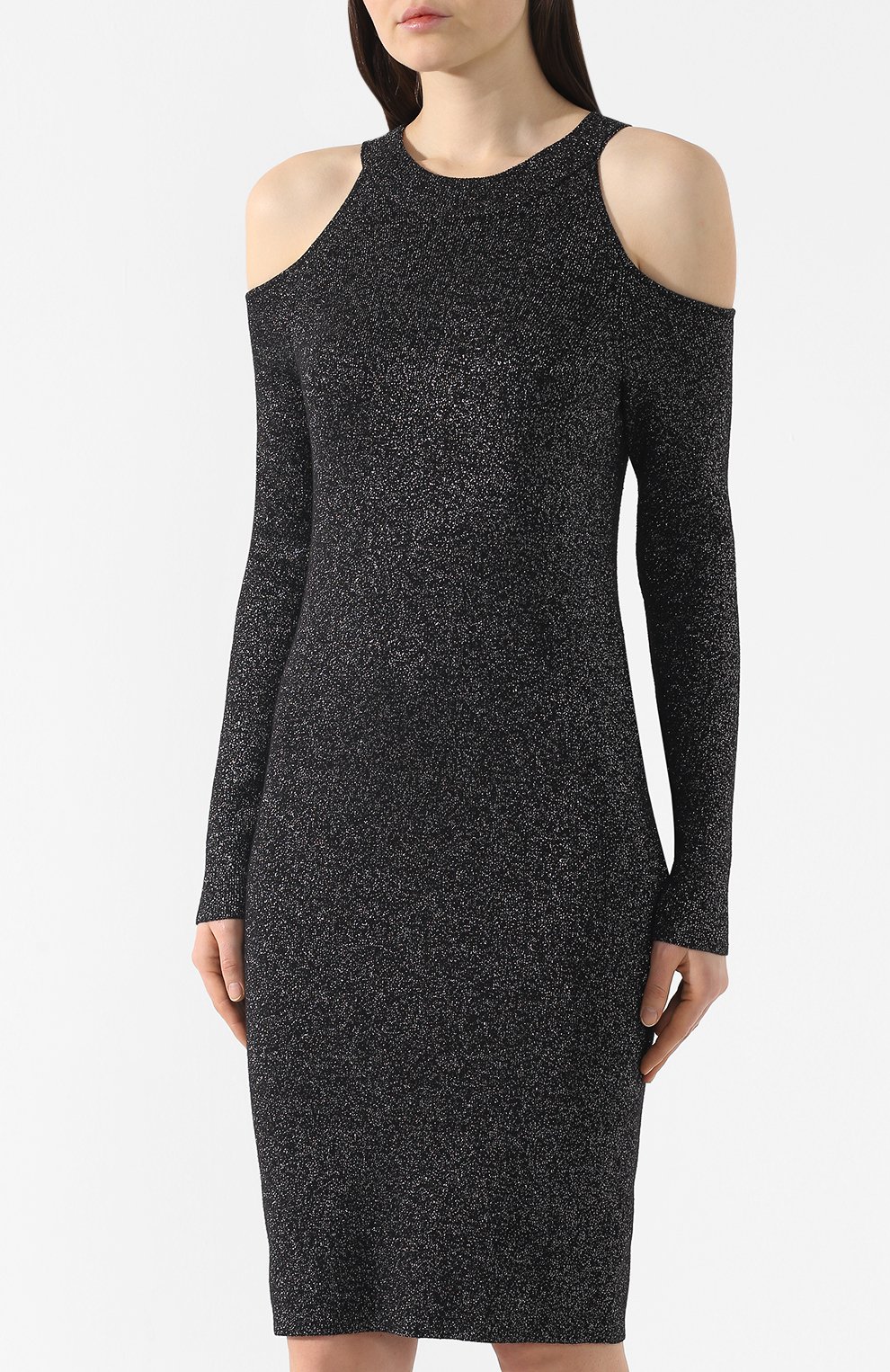 Платье с открытыми плеча ми MICHAEL MICHAEL KORS, арт. MH88YJL2A2, фото 3