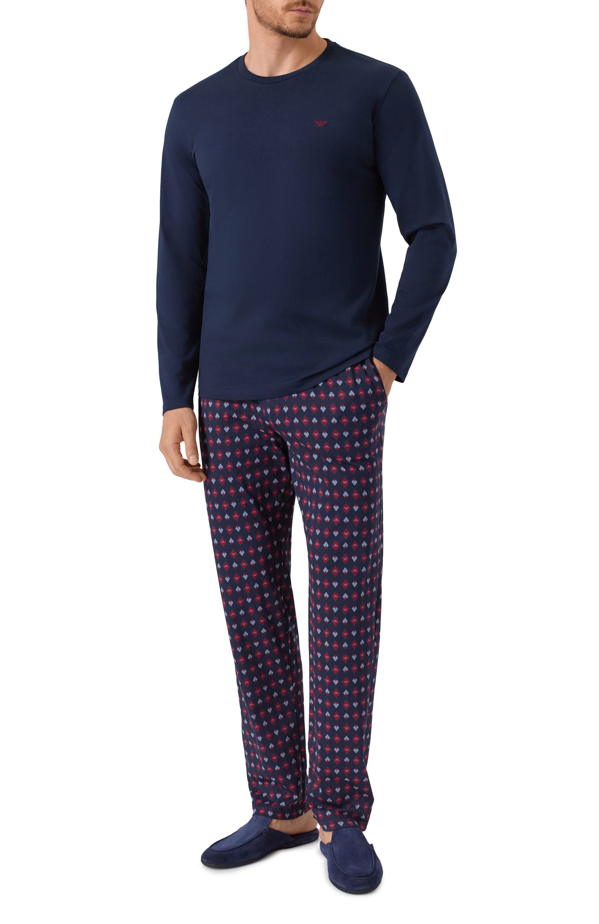 Хлопковая пижама EMPORIO ARMANI, арт. EM000611/AF14994, фото 2