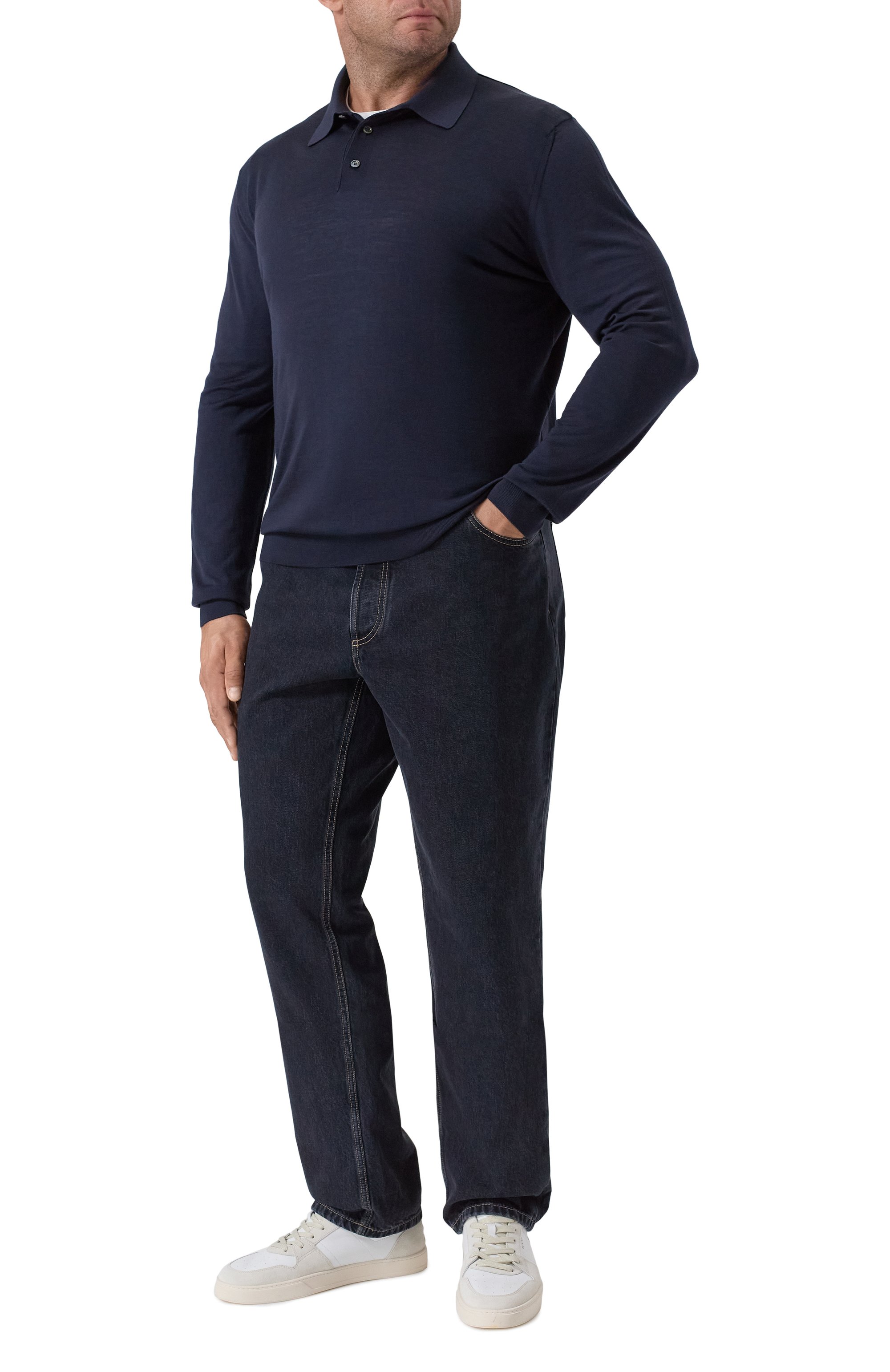 Джинсы traditional fit BRUNELLO CUCINELLI, арт. M235PB321W, фото 2