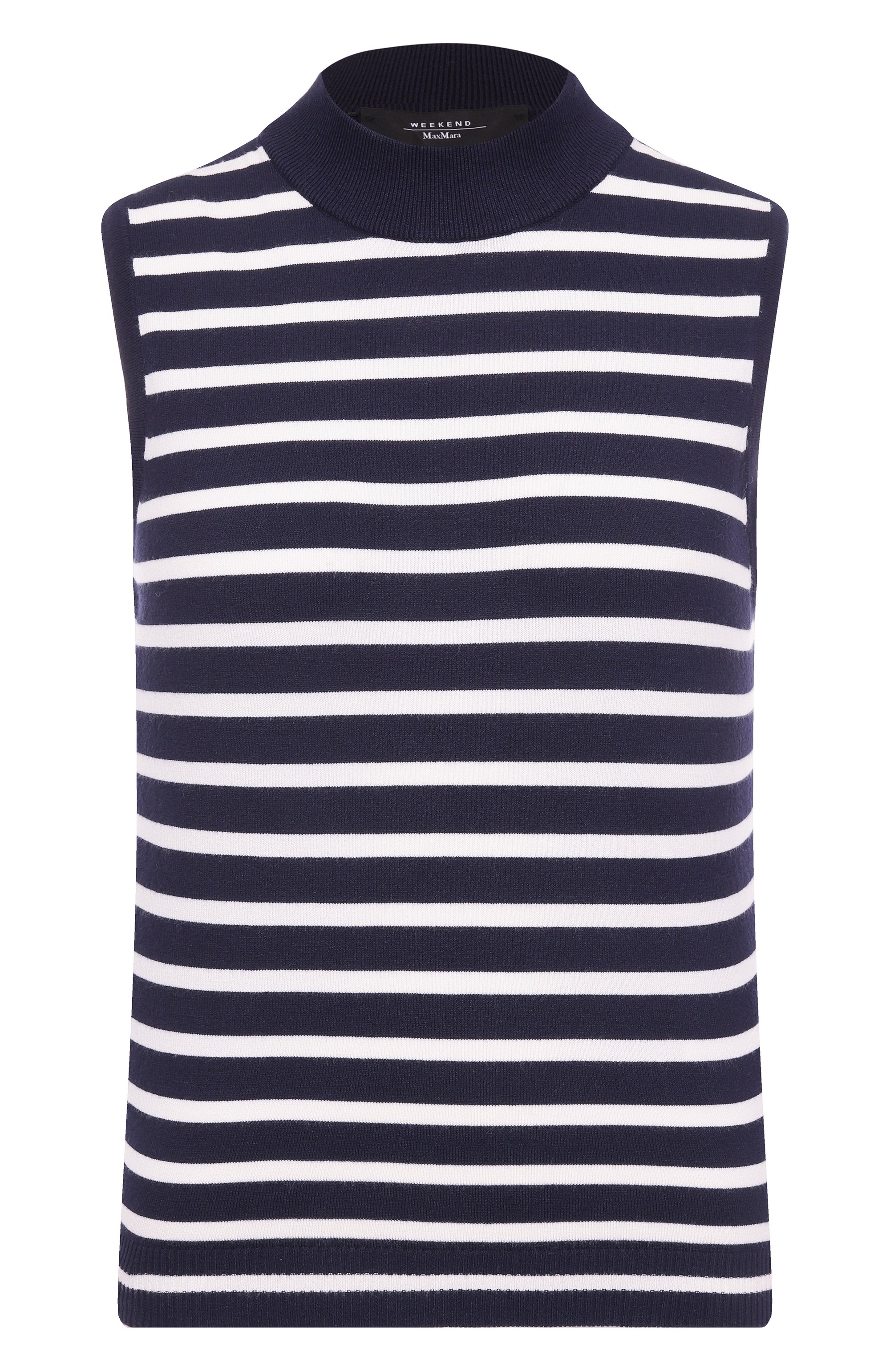 Топ из вискозы WEEKEND MAX MARA синего цвета по цене 19900 руб., арт. NAZI0NE, фото 1 Топ из вискозы WEEKEND MAX MARA, арт. NAZI0NE, фото 1