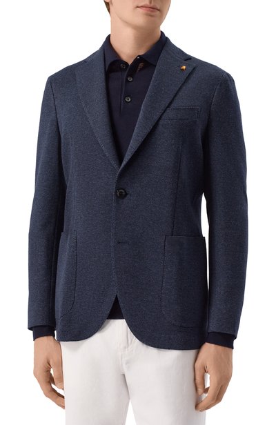 Пиджак из шерсти и хлопка SARTORIA LATORRE, арт. JD74/JK136, фото 3
