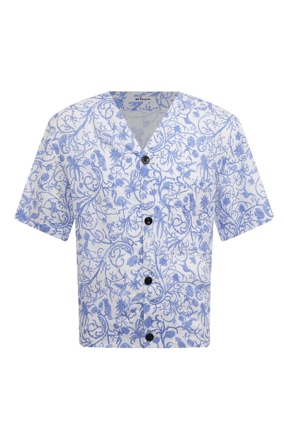 Льняная рубашка KITON, арт. UMC025H08902, фото 1