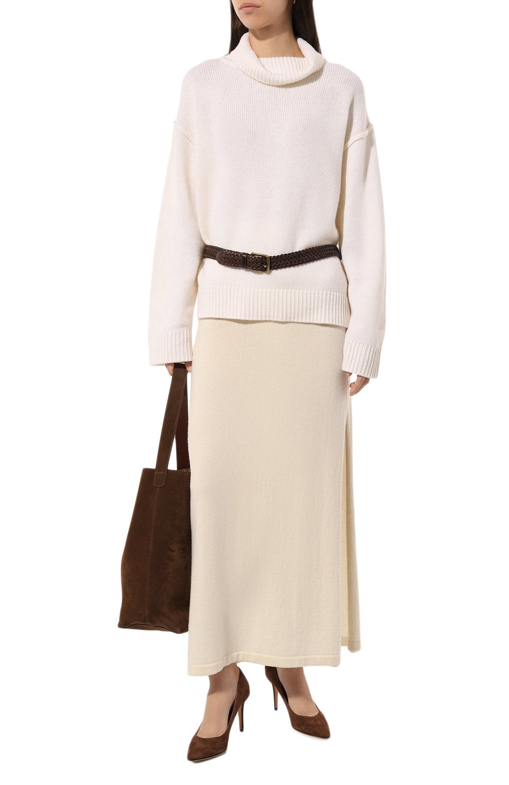 Свитер из шерсти и кашемира ALLUDE, арт. 245/17801, фото 2