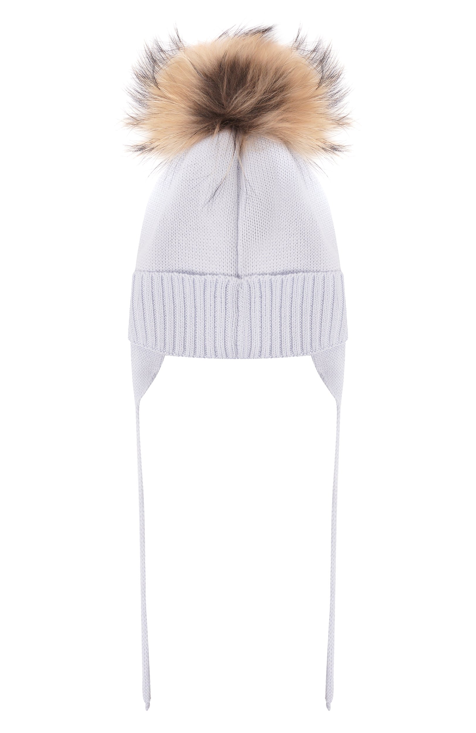 Шерстяная шапка IL TRENINO, арт. 26-663/N/F0DERA FLEECE+0RECCHI+P0MP0N MURMASKY, фото 2