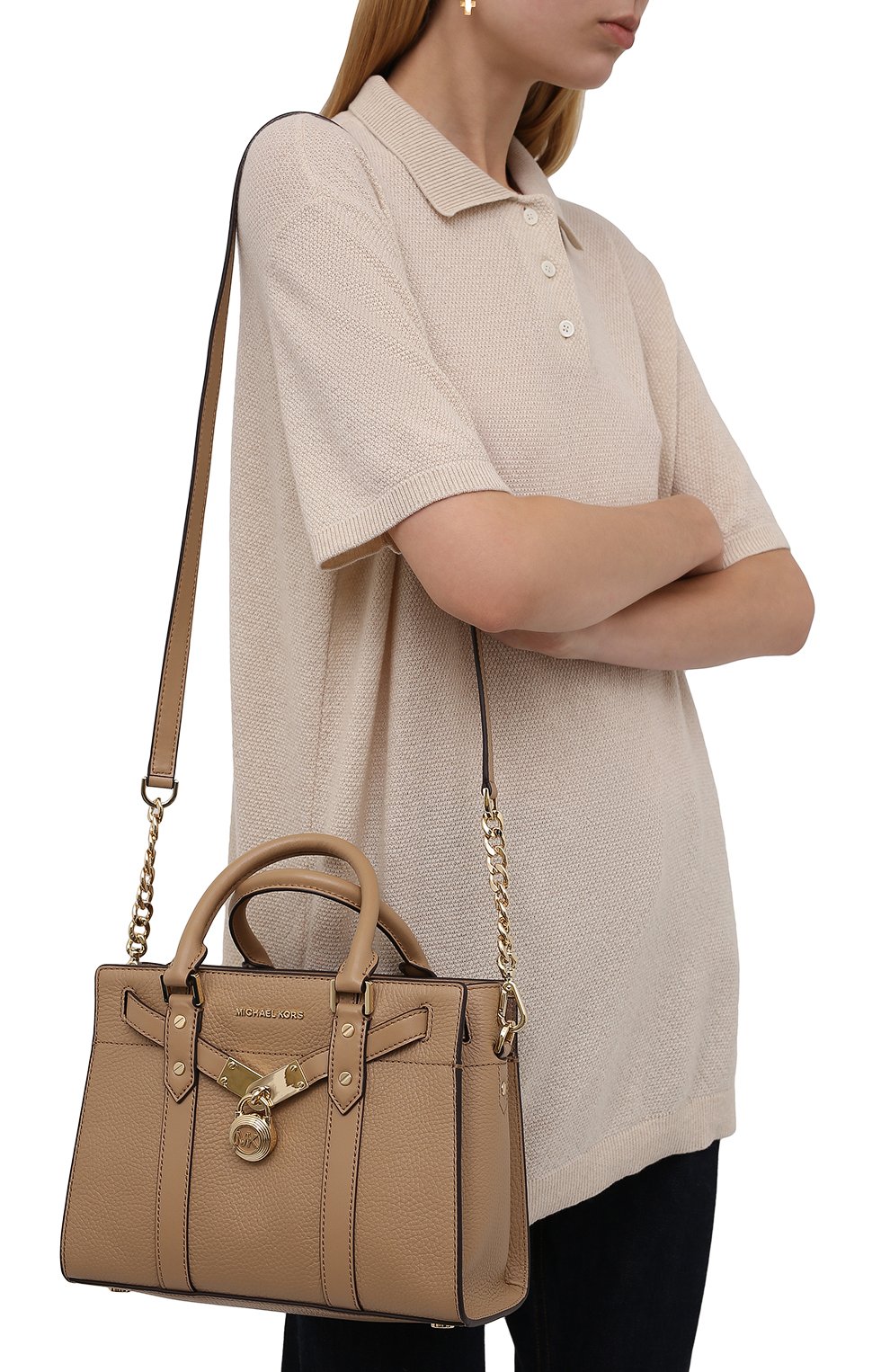 Сумка nouveau hamilton small MICHAEL MICHAEL KORS, арт. 30F9L0HS1L, фото 5